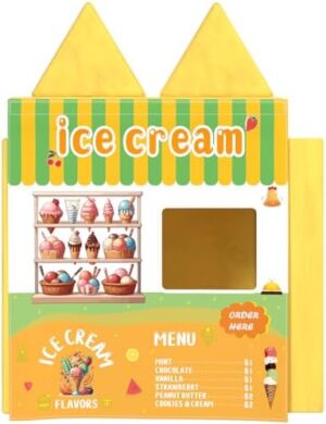 Play Panel for Kids Play Couch Foam Sofa Childrens Home Play Modular Couch (Sofa not Included) - Ice Cream Store