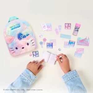 REAL LITTLES - Hello Kitty 50th Anniversary Big Backpack, Hello Kitty and Friends, Backpacks with 20 Hello Kitty Working Collectible Surprises Inside! 7.09w x 3.15d x 9.25h Inches - Image 3