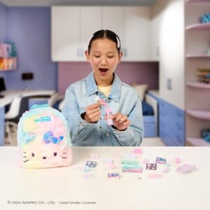 REAL LITTLES - Hello Kitty 50th Anniversary Big Backpack, Hello Kitty and Friends, Backpacks with 20 Hello Kitty Working Collectible Surprises Inside! 7.09w x 3.15d x 9.25h Inches - Image 7