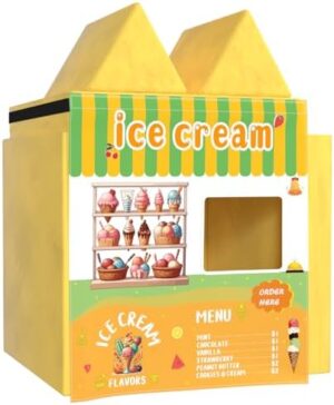 Play Panel for Kids Play Couch Foam Sofa Childrens Home Play Modular Couch (Sofa not Included) - Ice Cream Store - Image 3