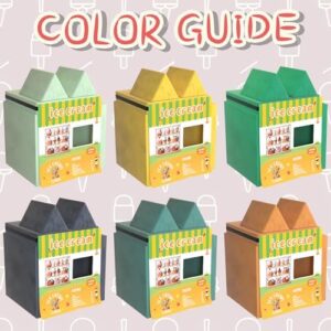 Play Panel for Kids Play Couch Foam Sofa Childrens Home Play Modular Couch (Sofa not Included) - Ice Cream Store - Image 6