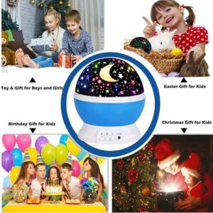 Star Night Light Projector for Kids' Room - Glow in the Dark Stars, Christmas & Birthday Gift, Sensory Light Lamp for Kids' Room Decor - Image 4