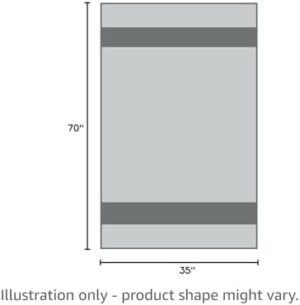 Ultra Soft & Stylish 700 GSM Luxury Bath Sheets | Pack of 2 | Extra Large 35x70 Inches | 100% Zero-Twist, Long-Staple Cotton | Remarkably Absorbent (Eucalyptus Green) - Image 7