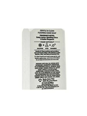 Bath and Body Works Gentle Foaming Hand Soap, Kitchen Lemon 8.75 Ounce (2-Pack) - Image 2