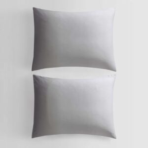 Calvin Klein - Queen Duvet Cover Set, Super Soft Cotton Bedding Set with Matching Shams, Cozy Home Decor, Oeko-Tex Certified (Atmosphere Ombre Grey, Queen) - Image 4