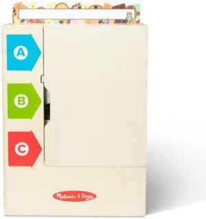 Melissa & Doug Sort, Stock, Select Wooden Vending Machine Play Set, Wooden Toy Play Food for Boys and for Girls 3+ - Image 6