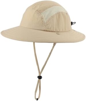 Home Prefer UPF 50+ Boys Sun Hat with Neck Flap Wide Brim Summer Beach Bucket Hat for Boys Girls Toddler Kids Safari Hat - Image 2