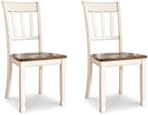 Signature Design by Ashley WhiteOwing Dining Chair, Brown/Cottage White