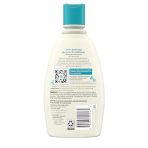 Aveeno Kids 2-in-1 Hydrating Shampoo & Conditioner, Gently Cleanses, Conditions & Detangles Kids Hair, Formulated With Oat Extract, For Sensitive Skin & Scalp, Hypoallergenic, 12 fl. oz - Image 8