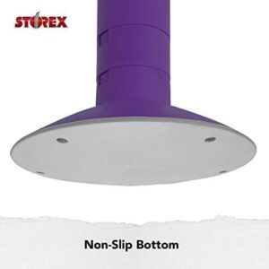 Storex Wiggle Stool – Active Flexible Seating for Classroom and Home Study, Adjustable 12-18 Inch Height, Violet (00307U01C) - Image 6