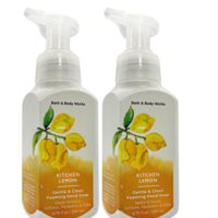 Bath and Body Works Gentle Foaming Hand Soap, Kitchen Lemon 8.75 Ounce (2-Pack)