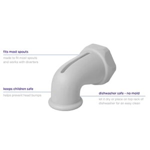 Ubbi Baby Bathtub Spout Guard Cover Faucet Safety Cover for Baby or Toddler Gray - Image 5