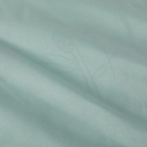 Amazon Basics Soft, Plush 3 Piece Microfiber Kid's Comforter and Pillow Sham Set, Full/Queen, Purple Flowers, Bluish Pink, Lightweight, Floral - Image 6