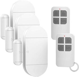 Door Window Alarm When Opened for Home Kids Safety with Remote, Door Entry Magnetic Sensor Alarm for Store/Garage,130dB Loud Alarm 4 Working Mode