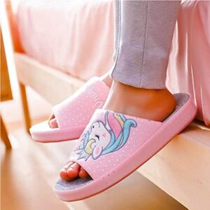Kids Family Unicorn Slippers Household Anti-Slip Indoor Home Slippers for Girls and Boys - Image 2