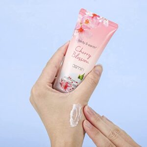 Gift Baskets for Women Body & Earth Bath and Body Gift Set for Her, Cherry Blossom & Jasmine Spa Gifts for Women Mothers Day Gift for Her, Regalos Para Mujer - Image 4