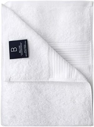 Luxury Extra Large Oversized Bath Towels | Hotel Quality Towels | 650 GSM | Soft Combed Cotton Towels for Bathroom | Thick & Fluffy Bath Sheets | White - 4 Pack - Image 5