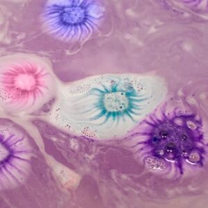 Tub Works® Lil' Bursts™ Mini Bath Bombs for Kids, 90 Count, Cosmic | Nontoxic | Tiny Kids Bath Bombs with A Burst of Color, Foam & Bubbles | Customize Kids Bath with Fun Bath Colors | Create Bath Art - Image 8