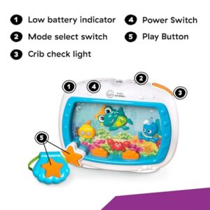 Baby Einstein Sea Dreams Soother Musical Crib Toy and Sound Machine, Newborn and up - Image 7