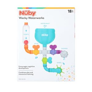 Nuby Wacky Waterworks Pipes Bath Toy - Baby Bathtub Toy with Interactive Features for Cognitive Development - Image 10