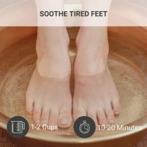 Enviromedica Magnetic Bentonite Clay Bath - Sodium & Calcium Bentonite Clay Bath Soak Powder with Himalayan Salt, Rejuvenating and Cleansing Body, Foot or Clay Mask for Face, 500g - Image 7