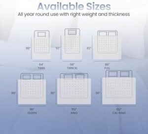 Utopia Bedding Comforter Duvet Insert, Quilted Comforter with Corner Tabs, Box Stitched Down Alternative Comforters Queen Size (White) - Image 8