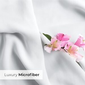 King Pillow Cases Set of 2 - Ultra Soft Hotel Quality Pillowcase Covers - Comfortable Cozy Bedding for Women, Men, Kids & Teens - Machine Washable Pillow Protectors - 2 Pieces Set - King Size White - Image 7