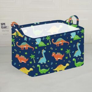 Rectangle Kids Shelf Basket Nursery Storage Basket Laundry Basket Laundry Hamper with Handles,Baby Toys Storage Box and Bins Toys Gift Basket for Boys and Girls - Image 7