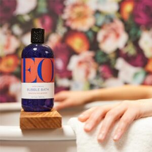 EO Bubble Bath, 12 Ounce (Pack of 1), Rose Geranium, Plant-Based, Botanical Extracts - Image 2