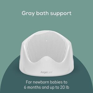 Angelcare Baby Bath Support (Gray) | Ideal for Babies Less Than 6 Months Old - Image 2