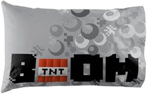 Jay Franco Minecraft Creeper 4 Piece Twin Bed Set (Offical Product) - Image 6