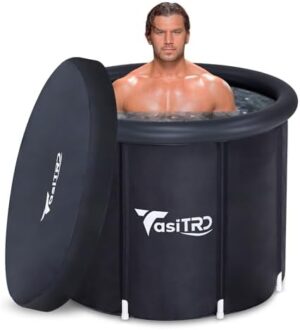 Insulated Cold Plunge Tub with Lid - Portable Ice Bath Tub for Athletes & Adults, Inflatable Ice Plunge Tub Indoor & Outdoor - Multiple Layered Ice Pod Barrel for Ice Therapy and Recovery. - Image 8
