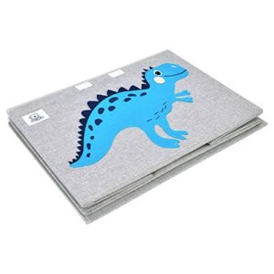 CLCROBD Foldable Large Kids Toy Chest with Flip-Top Lid, Collapsible Fabric Animal Toy Storage Organizer/Bin/Box/Basket/Trunk for Toddler, Children and Baby Nursery (Dinosaur) - Image 9