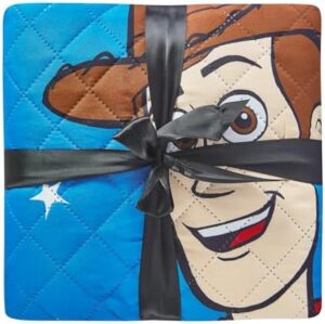 Toy Story Twin Bedding Set - Bundle with Buzz and Woody Bedspread, Flat Sheet, Fitted Sheet, and Pillowcase, Stickers, Tattoos More | Bedroom Decor - Image 6