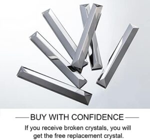 Wellmet Black Crystal Chandelier, 9-Light Modern Farmhouse Chandeliers Dining Room Lighting Fixture, Adjustable Retangle Hanging Ceiling Light for Living Room,Pool Table Light, Kitchen Island - Image 5