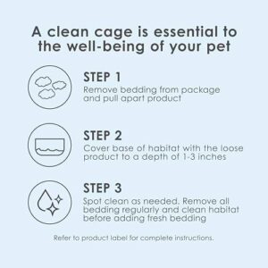 Kaytee Clean & Cozy White Paper Bedding, Made for Small Animals, 49.2 Liters - Image 5