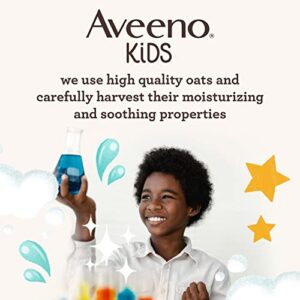 Aveeno Kids 2-in-1 Hydrating Shampoo & Conditioner, Gently Cleanses, Conditions & Detangles Kids Hair, Formulated With Oat Extract, For Sensitive Skin & Scalp, Hypoallergenic, 12 fl. oz - Image 7
