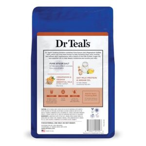 Dr Teal's Pure Epsom Magnesium Salt Soak, Soothe & Comfort with Oat Milk & Argan Oil, 3 lbs - Image 11