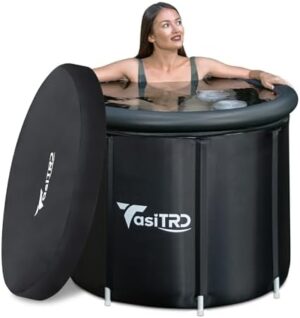 Insulated Cold Plunge Tub with Lid - Portable Ice Bath Tub for Athletes & Adults, Inflatable Ice Plunge Tub Indoor & Outdoor - Multiple Layered Ice Pod Barrel for Ice Therapy and Recovery. - Image 7