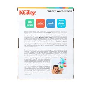 Nuby Wacky Waterworks Pipes Bath Toy - Baby Bathtub Toy with Interactive Features for Cognitive Development - Image 11