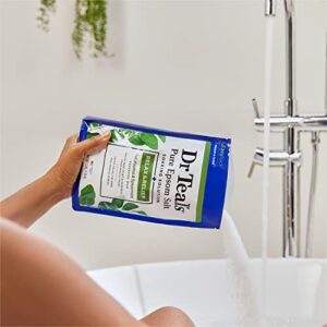 Dr Teal's Epsom Magnesium Salt Soak, Relax & Relief with Eucalyptus & Spearmint Essential Oils, 3 lbs - Image 9