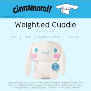 Franco Kids Bedding Super Soft Calming 3Lb Weighted Cuddle Buddy, Comfort Pillow, Cinnamoroll - Image 3