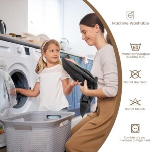 SEMAXE 4-Pack Luxury Bath Towels for Bathroom, 100% Cotton, Soft, Absorbent, and Quick-Drying, 55"x27", Grey, Perfect for Hotels, Gyms, and Spas - Image 7