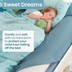 BANBALOO 2 Pack Bed Bumper for Toddlers 53" | Foam Bed Rails for Queen, King, Twin, Full-Size Beds | Toddler Barrier | Safety Rail Guard for Kids | Portable Foam Bumpers for Travel and Home Use - Image 2