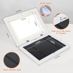 [2-Pack] Kids Artwork Frames Changeable, 8.5 x 11-IN Frames for Kids Artwork, Front Opening Picture Frames, Home Decor, Up to 150 Pcs of Kids Art Frame, Craft Storage, Hanging Wall Decor, Art - Image 2