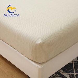 Grounding Sheets King Size Organic Cotton 90% Silver 10% – Silver Fiber Infused Conductive Bedding for Improved Sleep & Wellness (White, King - 76"x80"x15") - Image 5