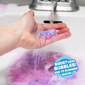 Tub Works® Lil' Bursts™ Mini Bath Bombs for Kids, 90 Count, Cosmic | Nontoxic | Tiny Kids Bath Bombs with A Burst of Color, Foam & Bubbles | Customize Kids Bath with Fun Bath Colors | Create Bath Art - Image 9