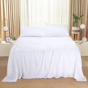 Utopia Bedding Queen Bed Sheets Set - 4 Piece Bedding - Brushed Microfiber - Shrinkage and Fade Resistant - Easy Care (Queen, White) - Image 7