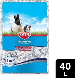 Kaytee Clean & Cozy Extreme Odor Control Bedding, Made for Small Animals, 40 Liters - Image 9