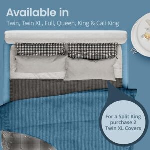 SafeRest 100% Waterproof King Size Mattress Protector - Fitted with Stretchable Pockets - Machine Washable Cotton Mattress Cover for Bed - Perfect Bedding Airbnb Essentials for Hosts - Image 9